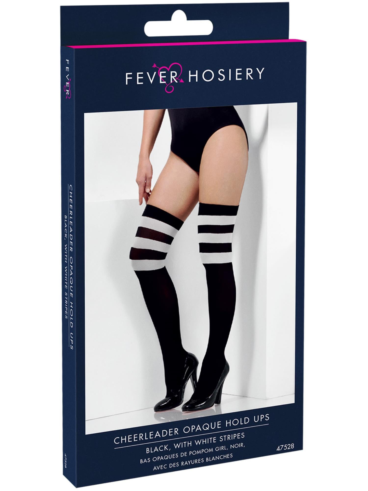 Cheerleader Opaque Hold Ups, Black 2