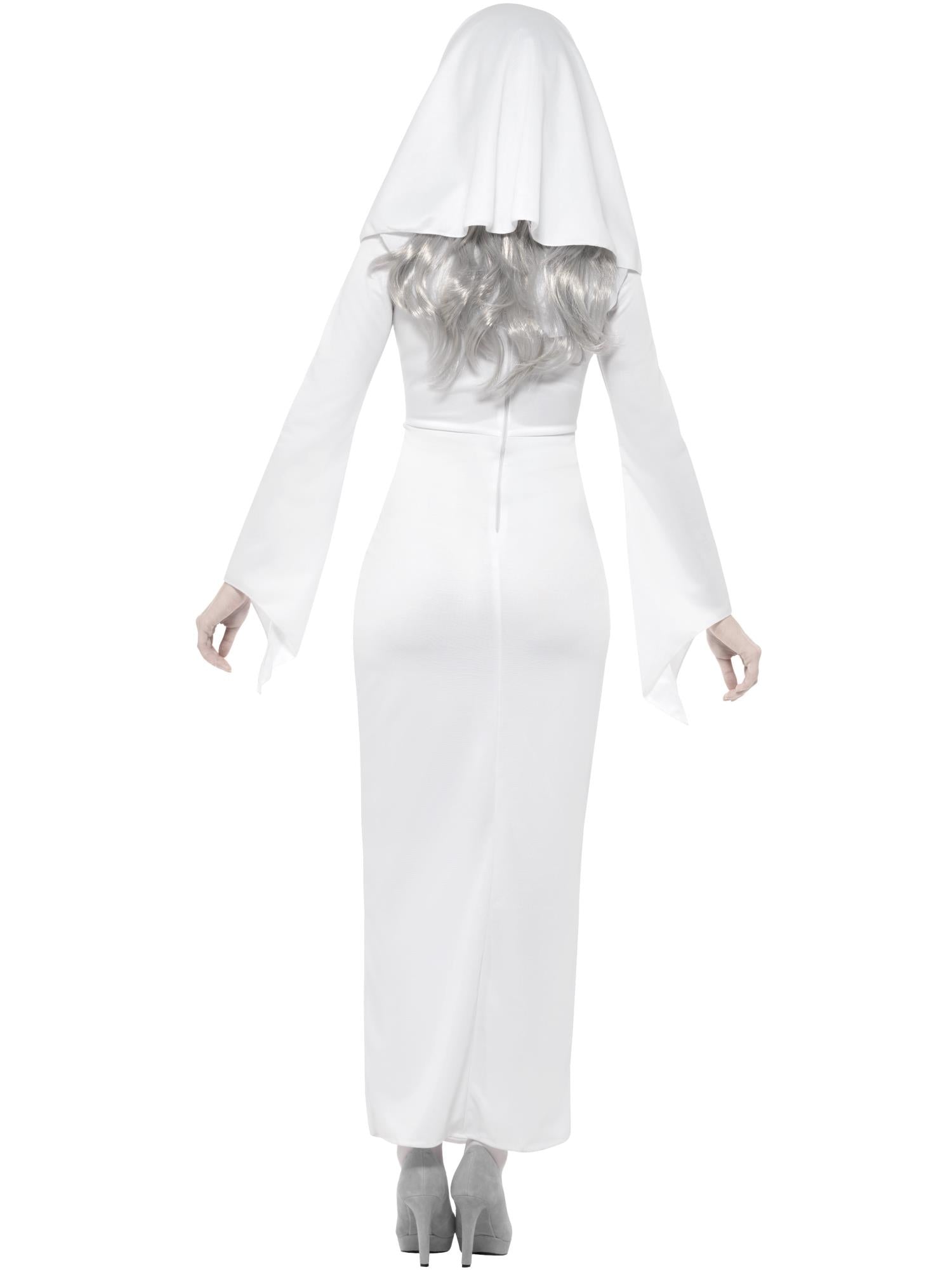 Haunted Asylum Nun Costume, White 2