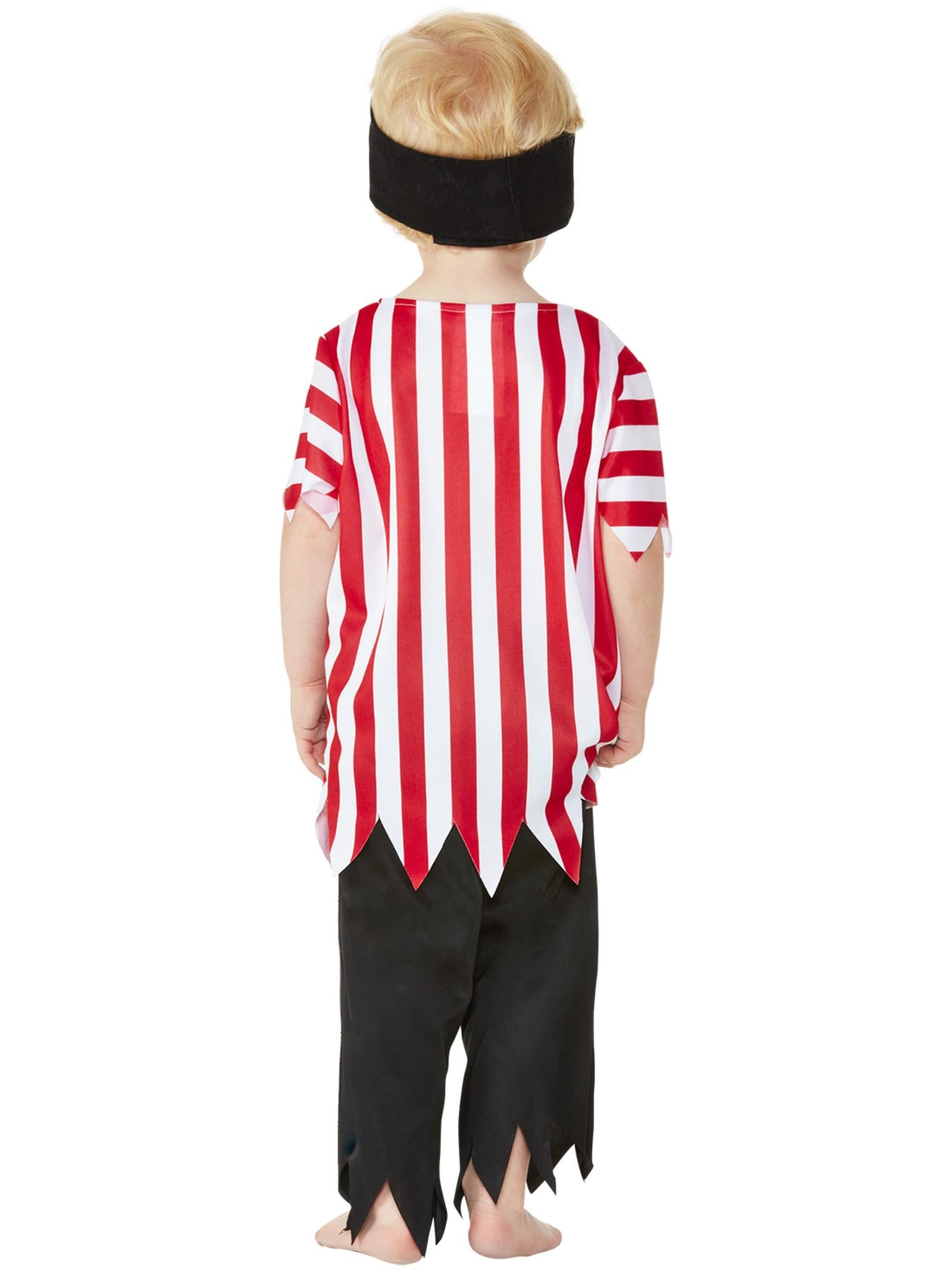 Toddler Jolly Pirate Costume, Multi-Coloured 2