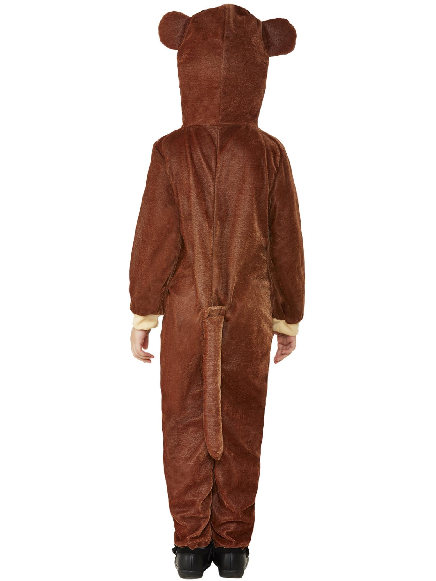 Toddler Monkey Costume, Brown 2