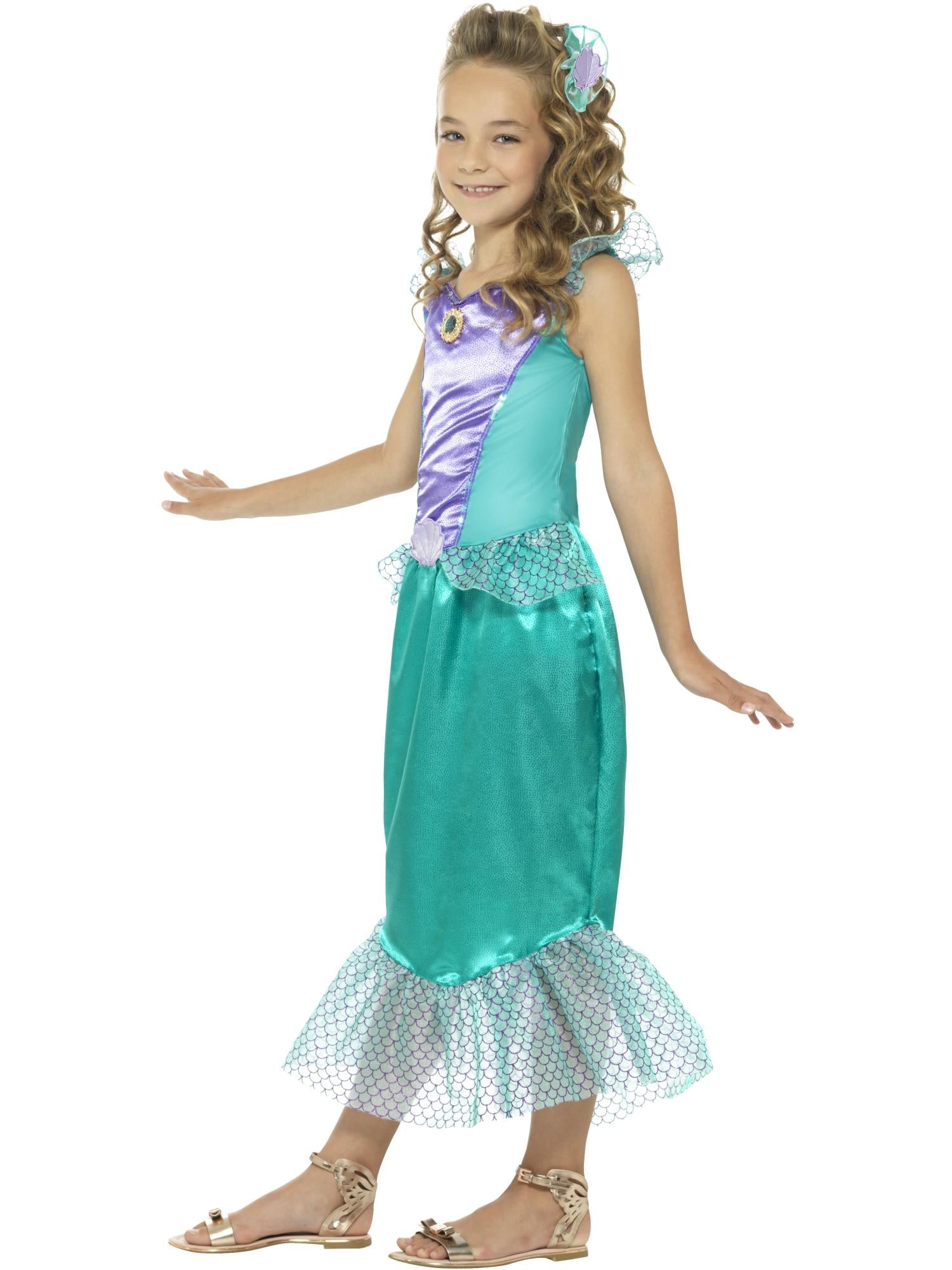 Deluxe Mermaid Costume, Green 3
