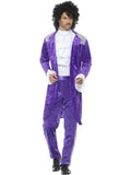 80s Purple Musician Costume, Purple 1
