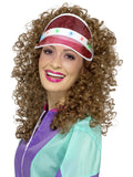 80s Light Up Visor, Pink 1