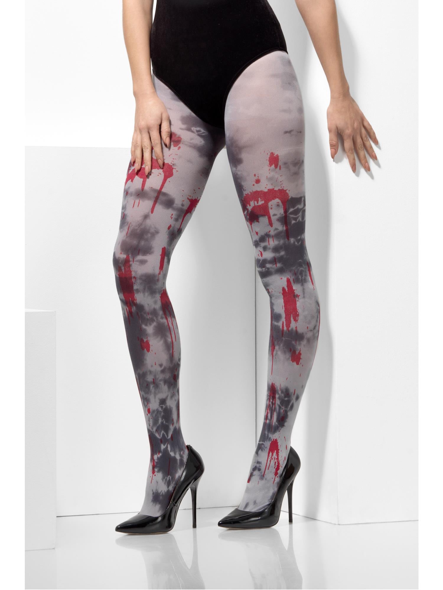 Opaque Tights, Zombie Dirt, Grey 1