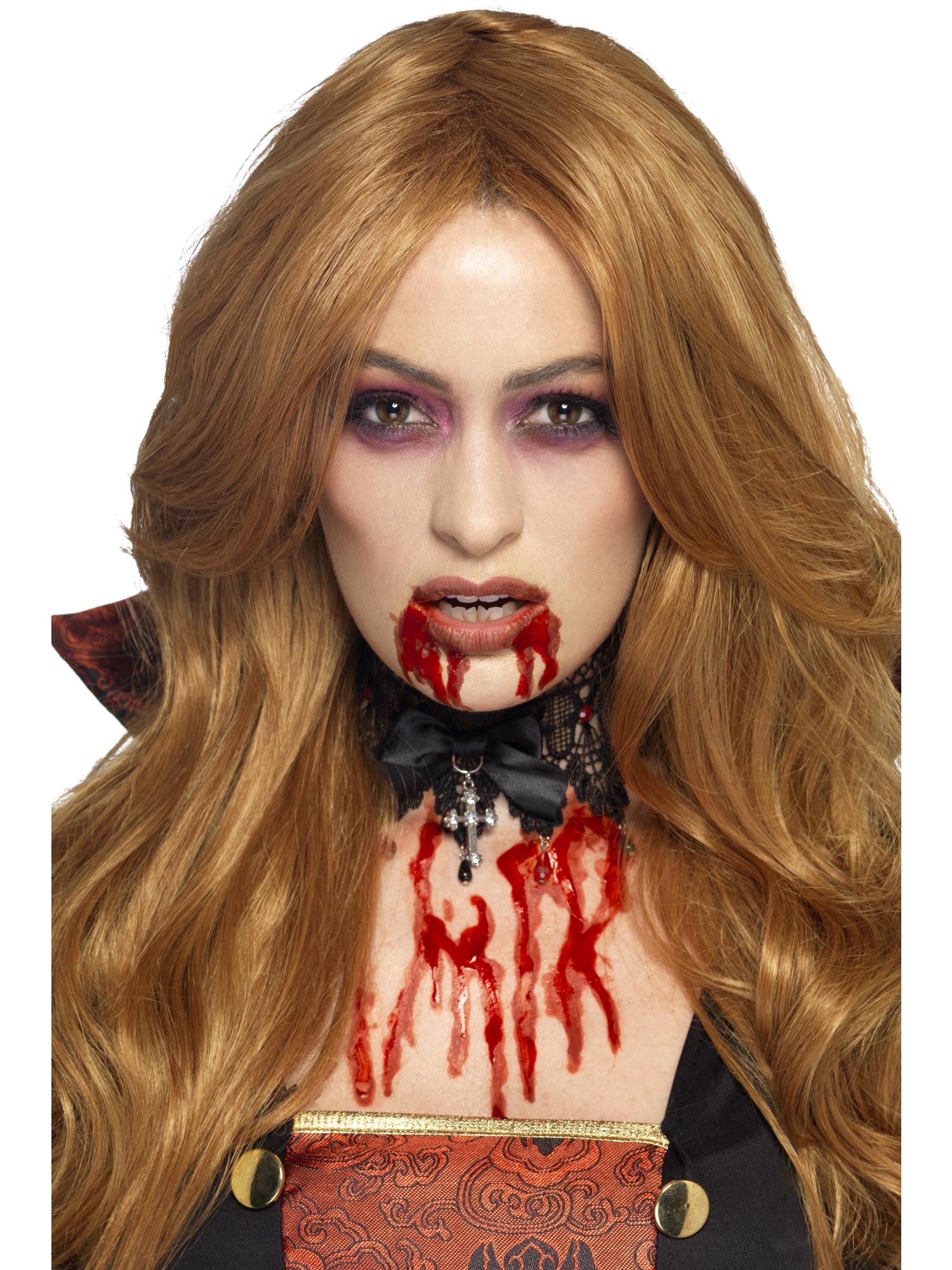 Smiffys Make-Up FX, Large Vampire Blood, Red 1