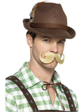 Deluxe Bavarian Trenker Hat, Brown 1