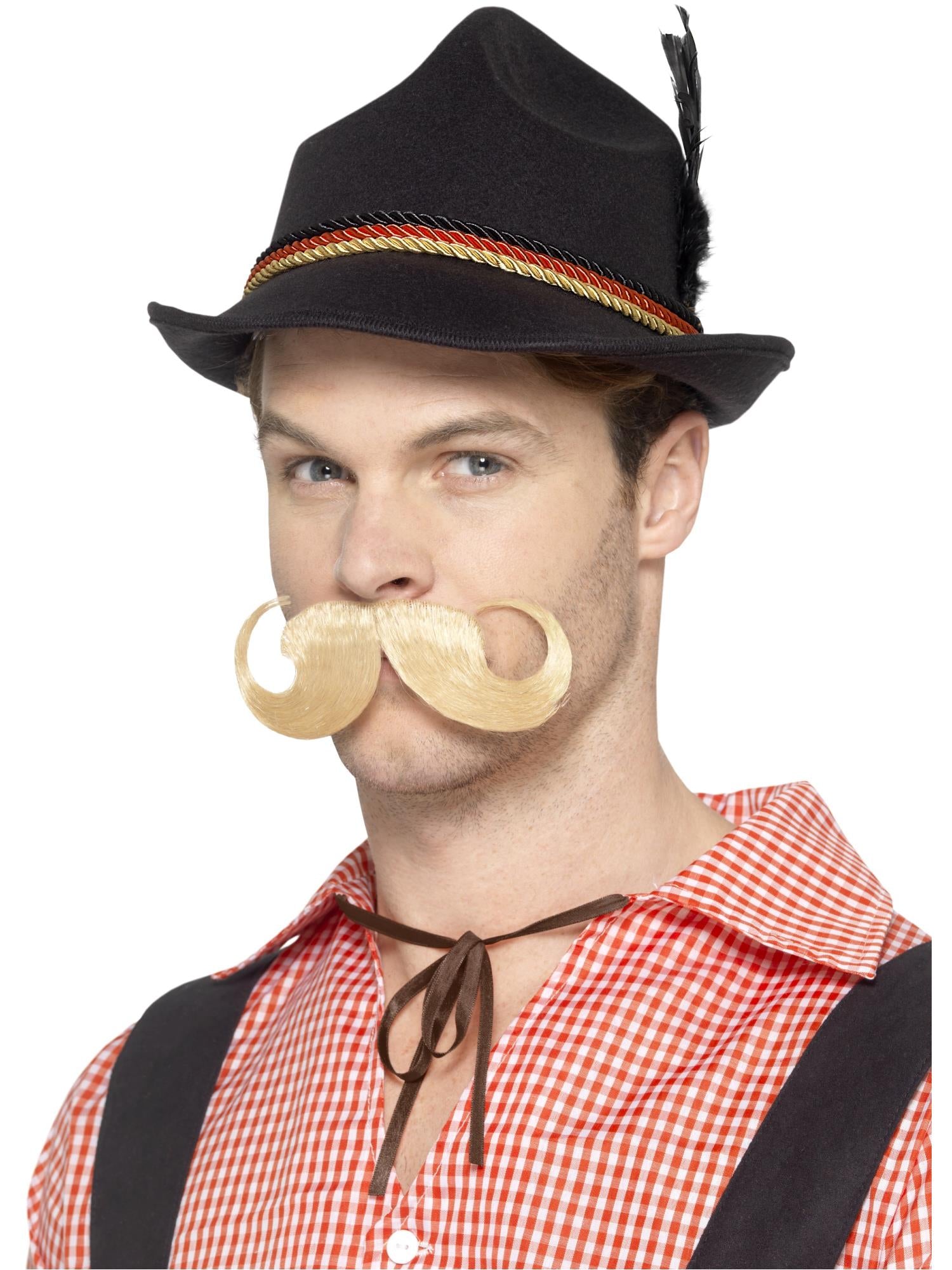 Deluxe German Trenker Hat, Black 1
