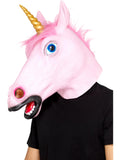 Unicorn Latex Mask, Pink 1