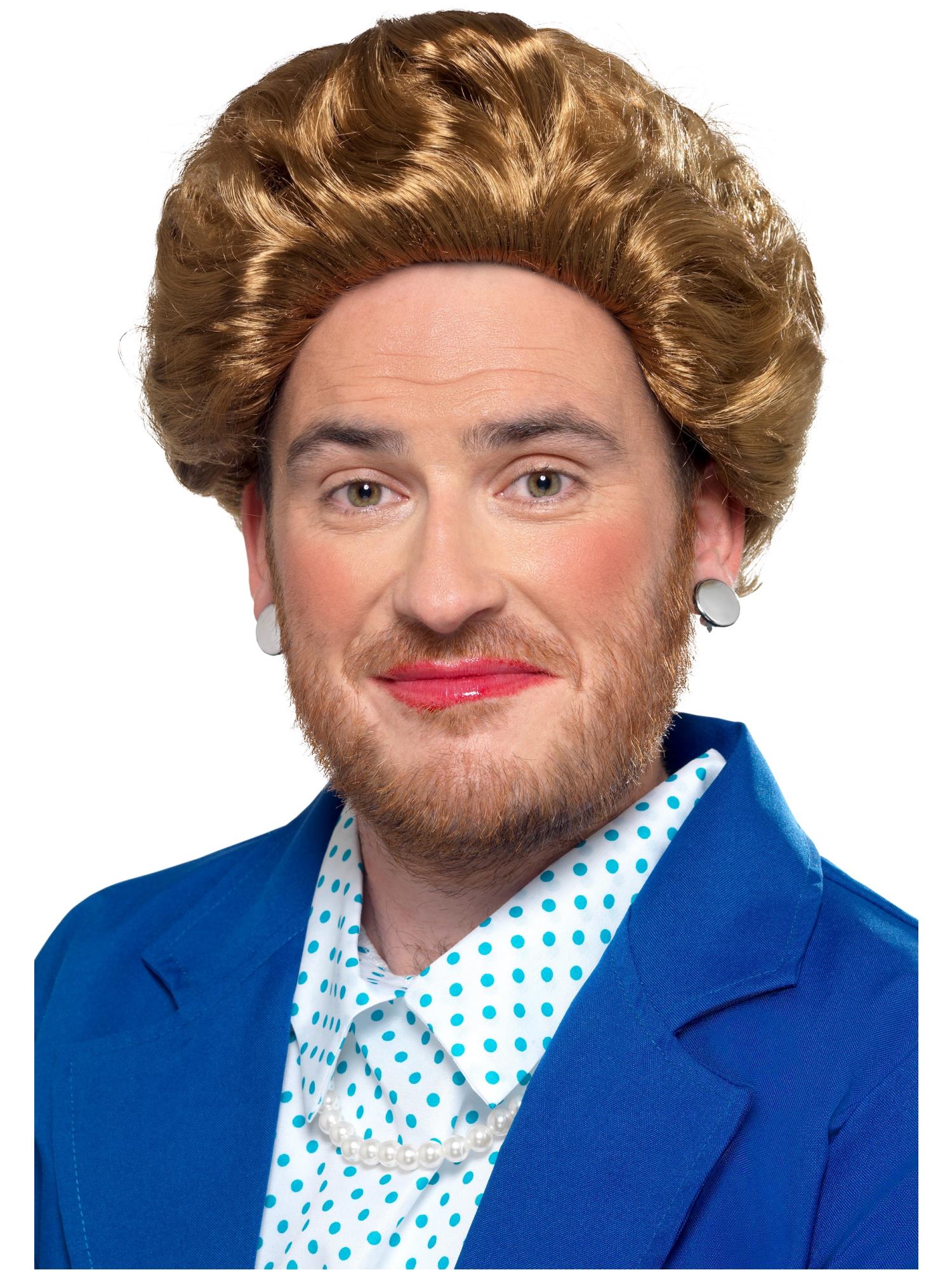 Iron Lady Wig, Brown 1