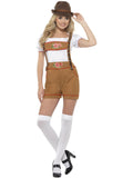 Sexy Bavarian Beer Girl Costume, Brown 1