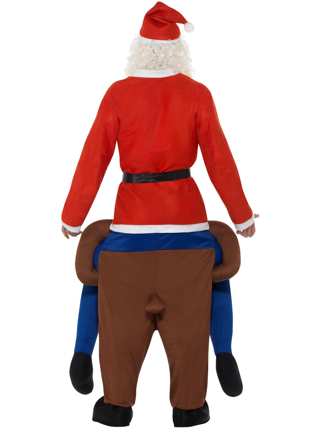 Piggyback Reindeer Rudolf Costume, Brown 2