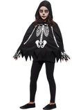 Kids Unisex Skeleton Poncho, with Gloves 1