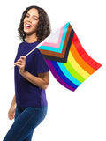 Pride - Progressive Rainbow Flag 48cm X 60cm 1