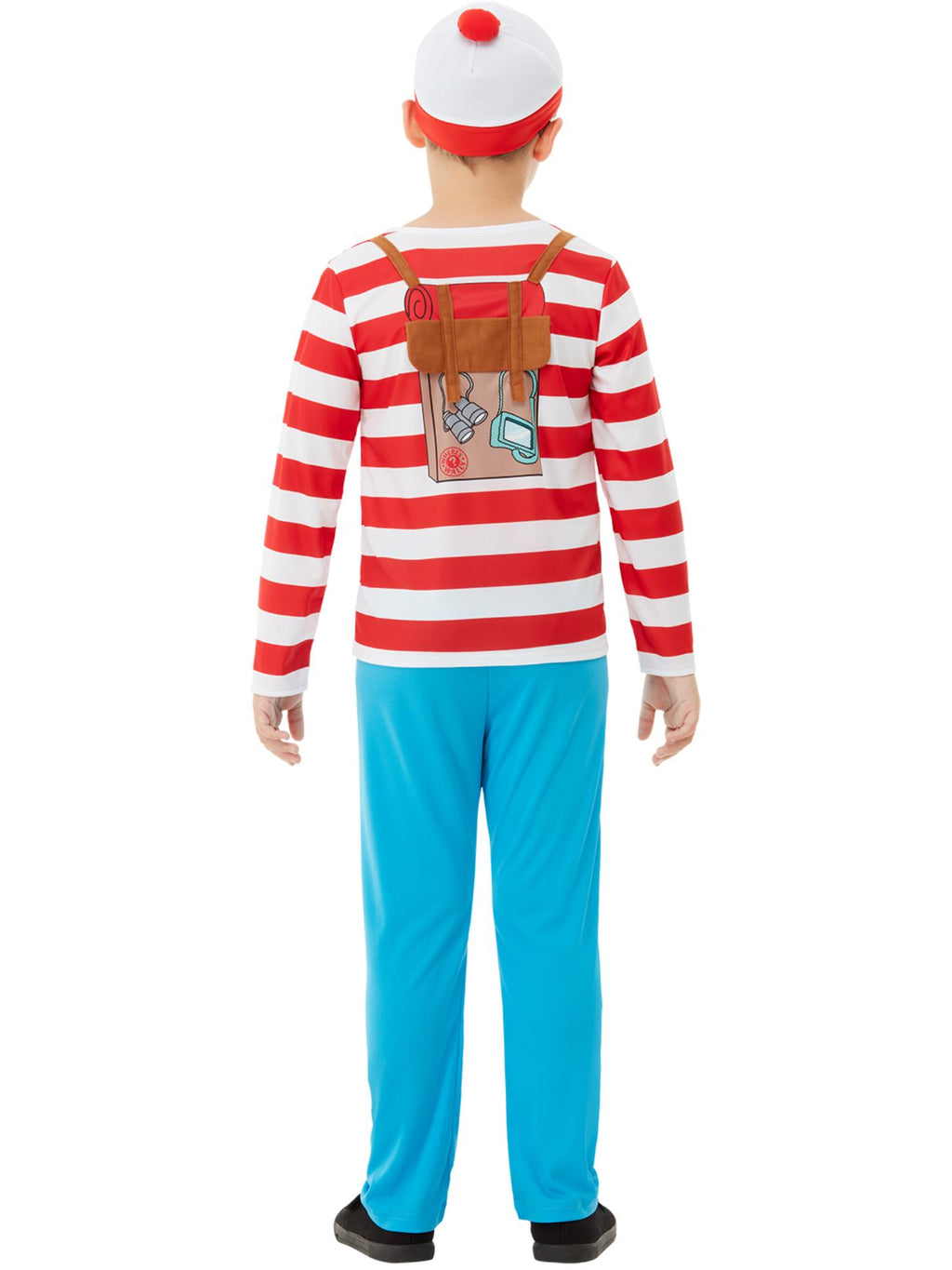 Where's Wally? Deluxe Costume, Red & White 2