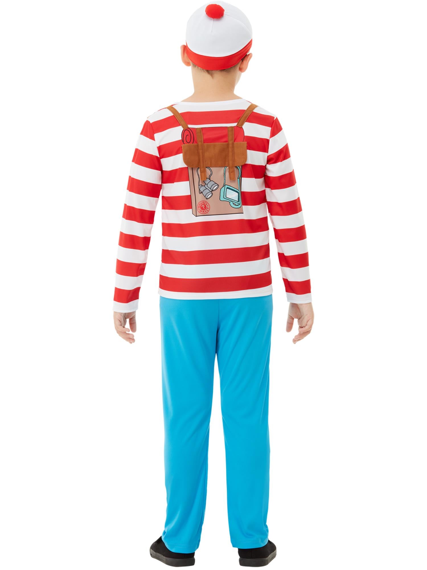 Where's Wally? Deluxe Costume, Red & White 2