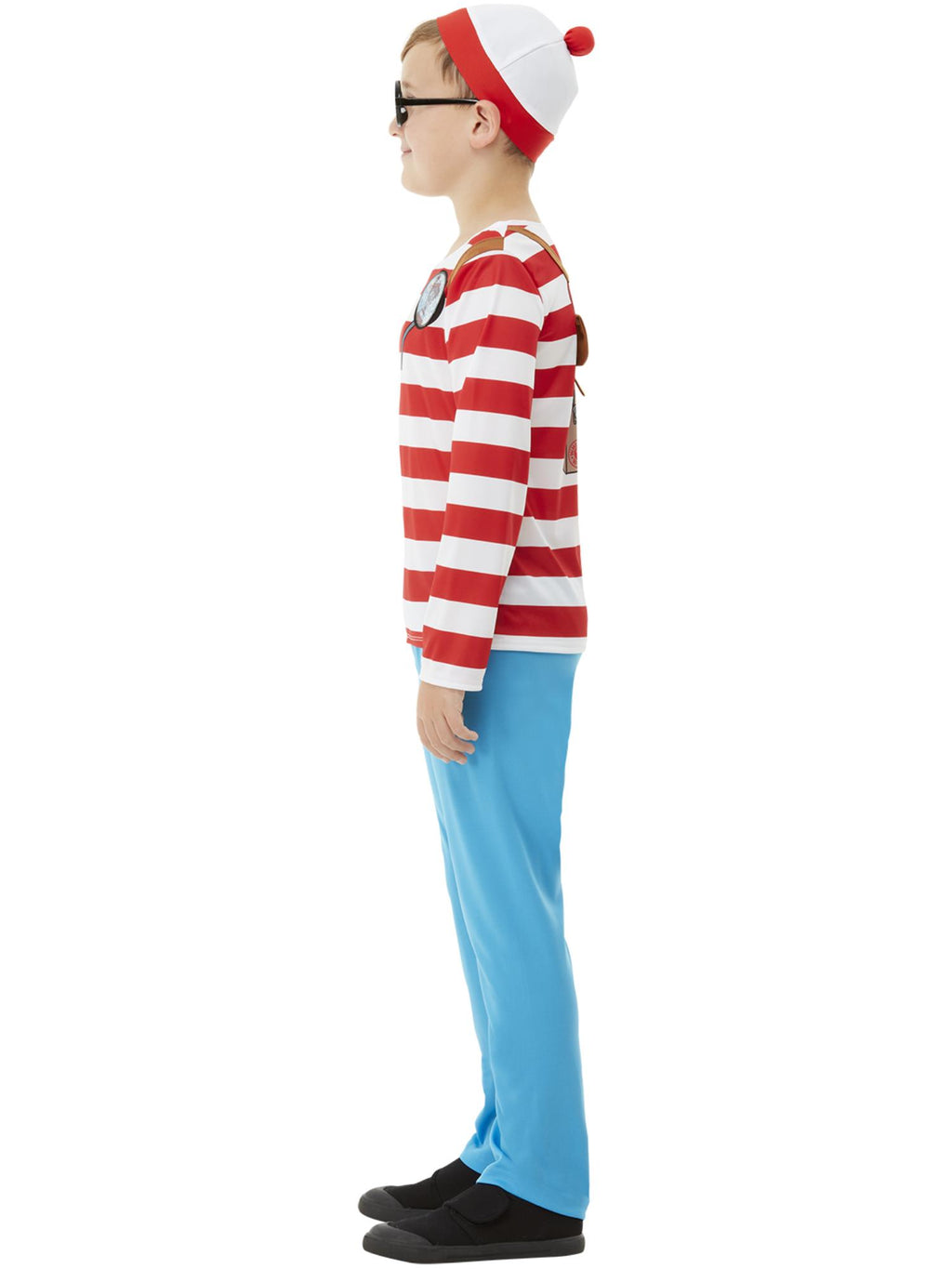 Where's Wally? Deluxe Costume, Red & White 3