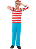 Where's Wally? Deluxe Costume, Red & White 1