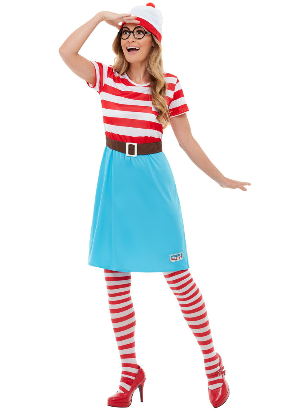 Where's Wally? Wenda Costume, Red & White 1