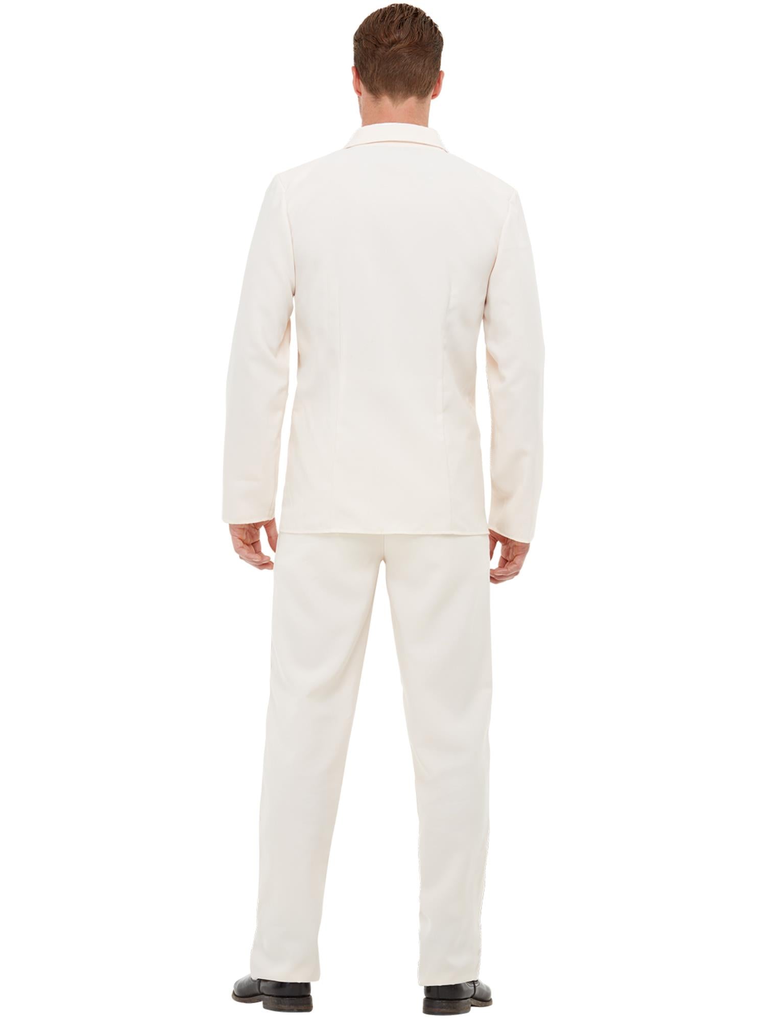 Roaring 20s Gent Costume, White 2