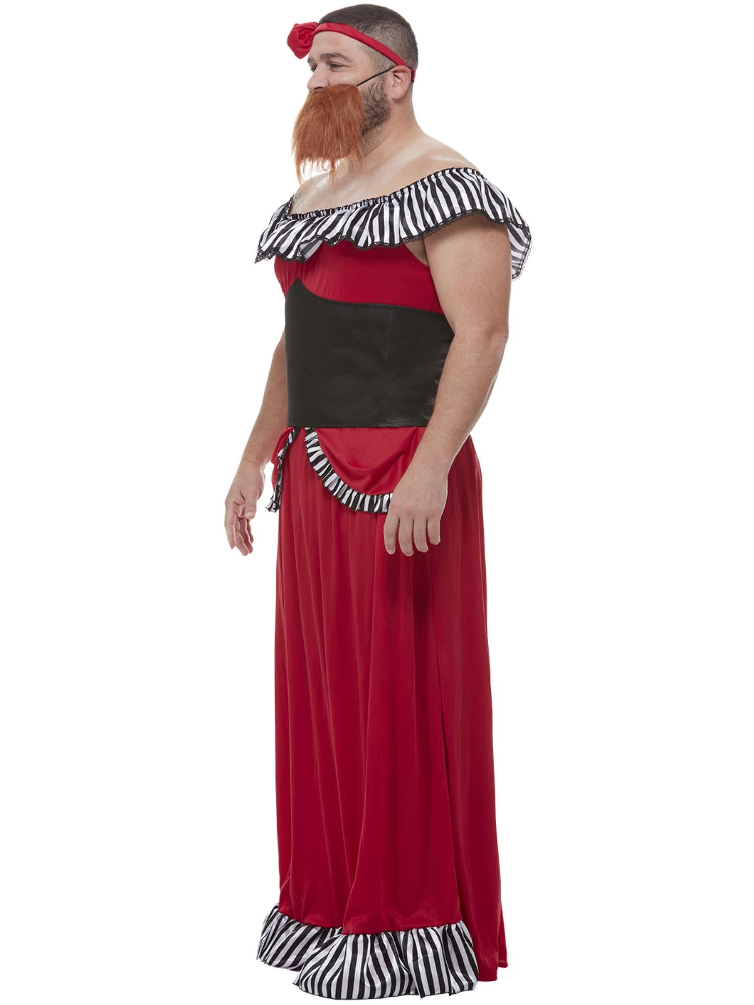 Bearded Lady Costume, Red 3