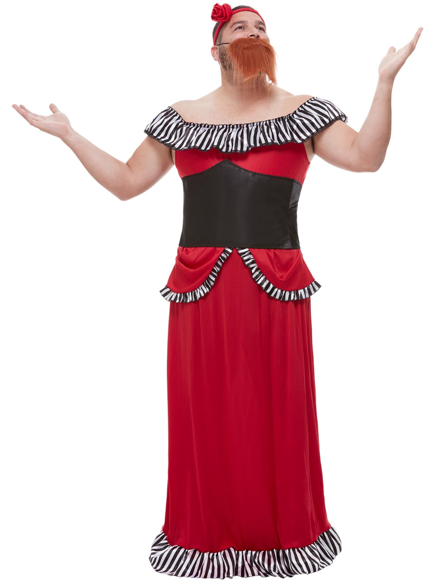 Bearded Lady Costume, Red 1