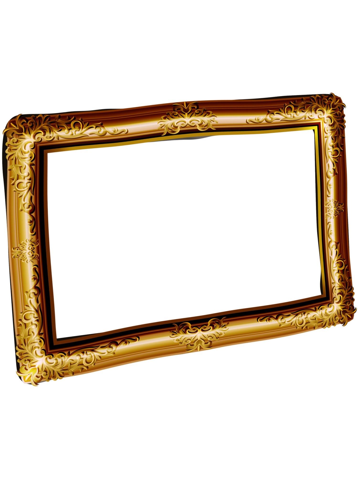 Inflatable Picture Frame, Gold 1