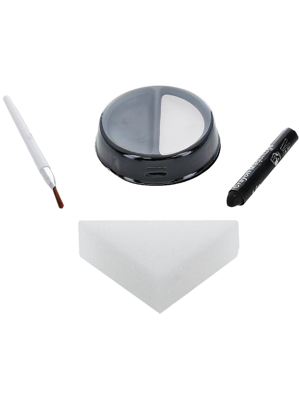 Smiffys Make-Up FX, Kids Skeleton Kit, Aqua, Black 3