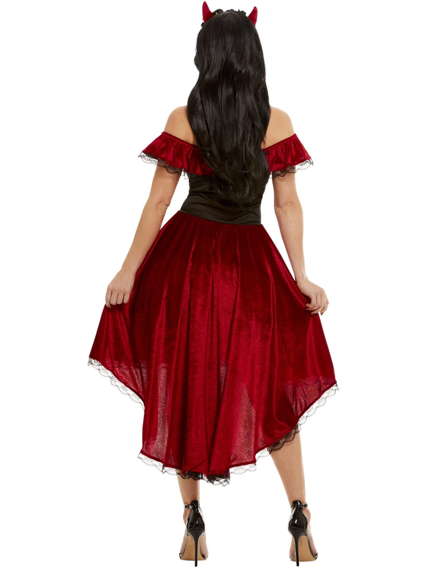 Day Of The Dead Devil Costume, Red 2