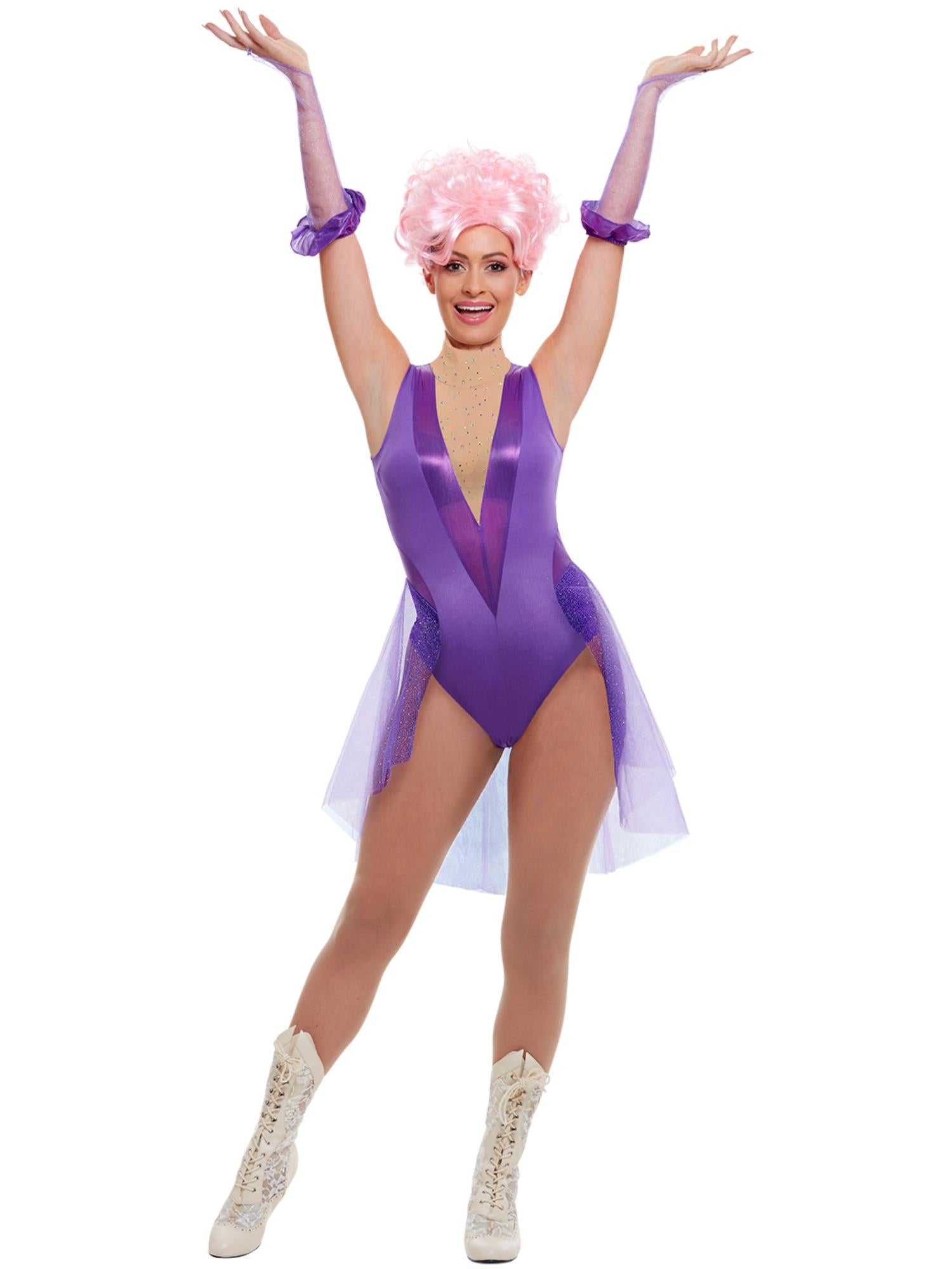 Trapeze Artist Costume, Purple 1