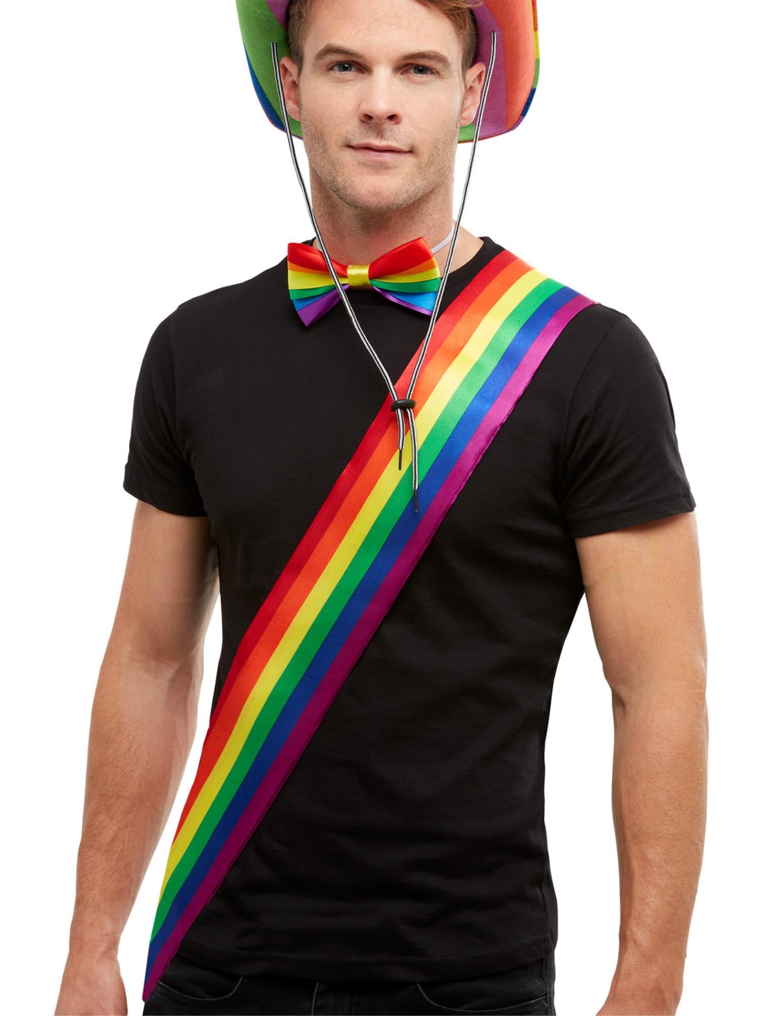 Rainbow Sash, Multi-Coloured 1