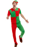 Elf Costume, Green & Red 1