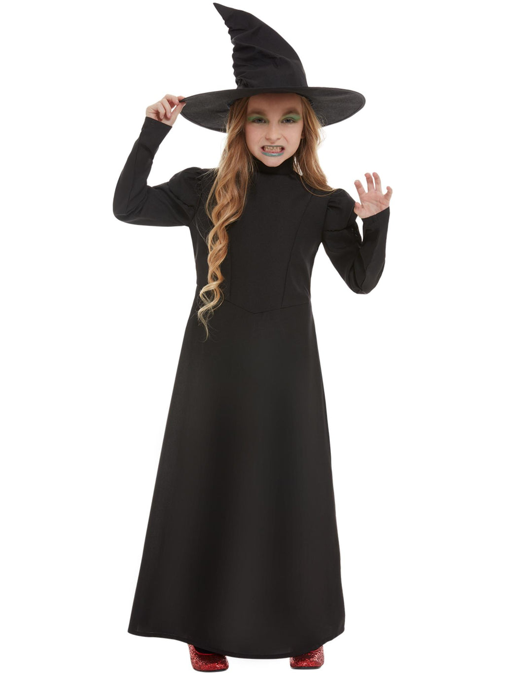 Wicked Witch Girl Costume, Black 1