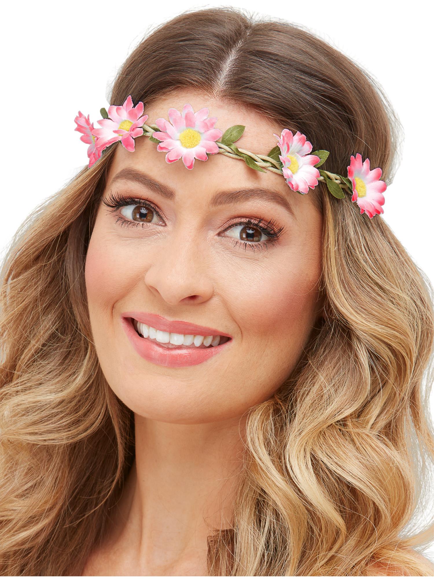 Hawaiian/Hippie Daisy Chain Headband, Assorted 1