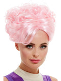 Trapeze Artist Wig, Pink 1