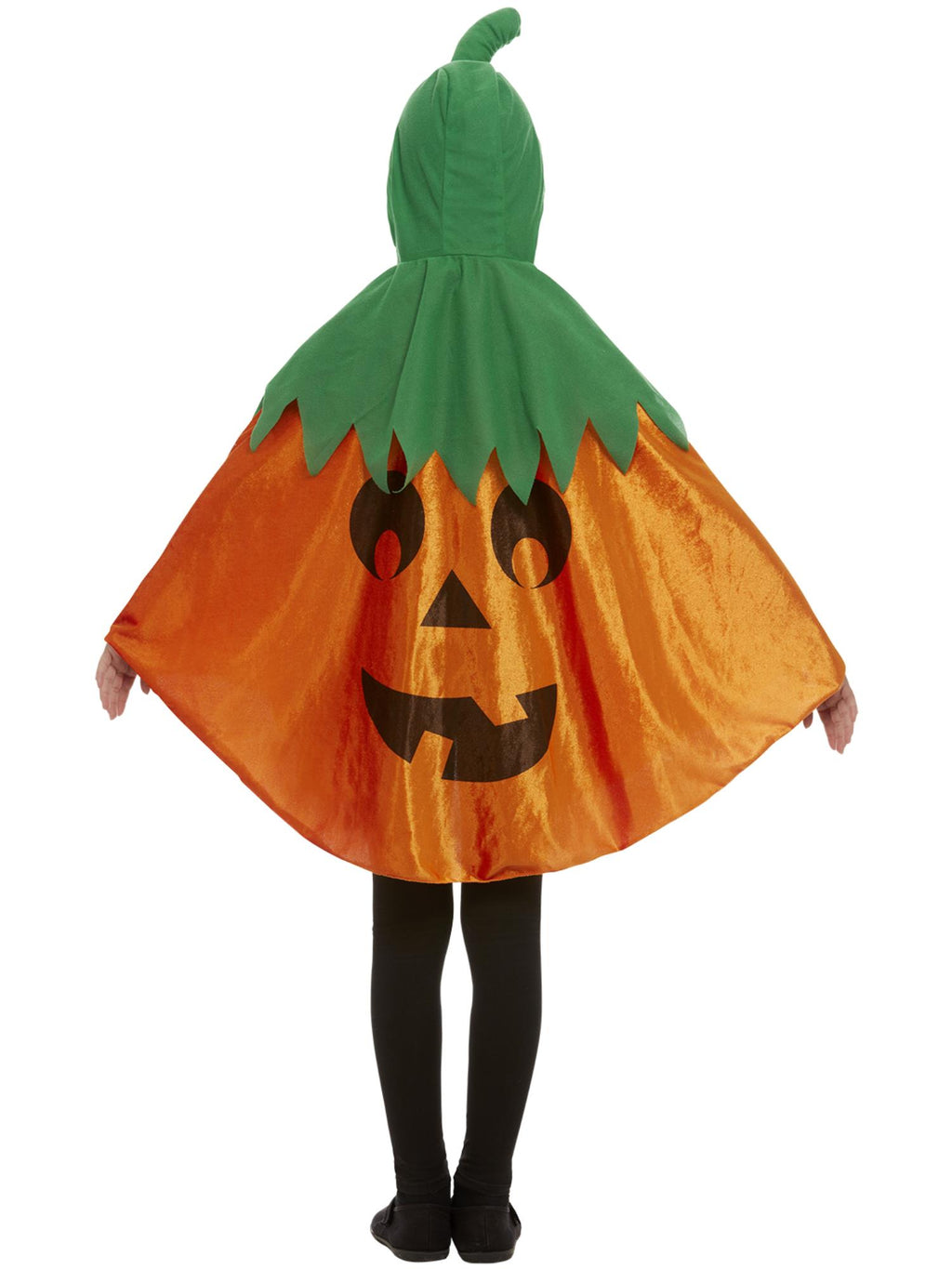 Pumpkin Hooded Cape, Orange 2