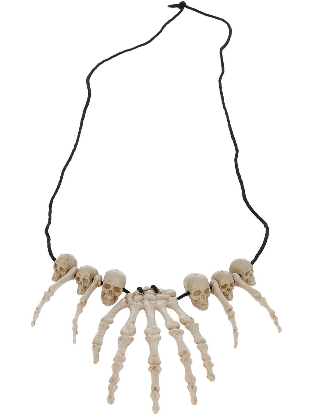 Voodoo Bone Necklace, Beige 3