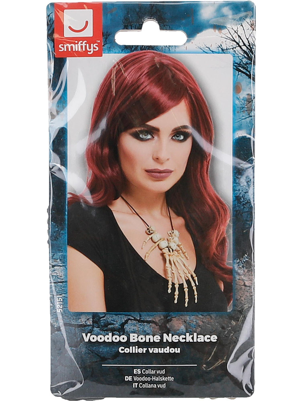 Voodoo Bone Necklace, Beige 2