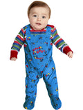 Chucky Baby Costume, Blue & Red 1