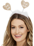 Team Bride Heart Boppers, White 1