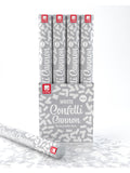 50cm Confetti Cannon, White, DB of 12 1