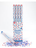 80cm Confetti Cannon, Red, White & Blue, DB of 12 1