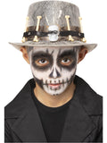 Kids Grey Voodoo Distressed Top Hat 1