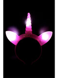 LED Light Up Unicorn Head Boppers, Assorted 1
