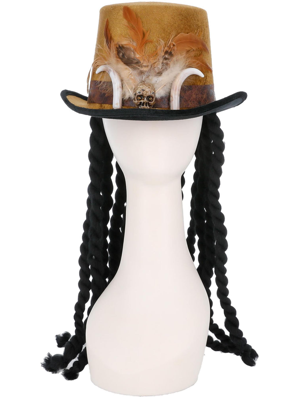 Deluxe Witch Doctor Top Hat 2