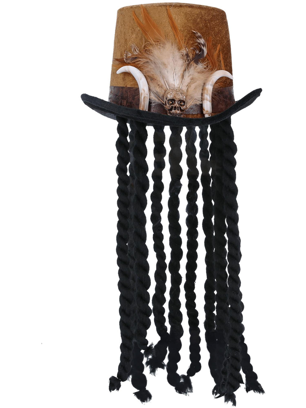 Deluxe Witch Doctor Top Hat 1
