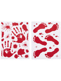 Bloody Floor & Window Stickers, 1 Sheet 1