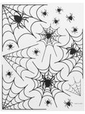 Spider Window Stickers, 1 Sheet 1