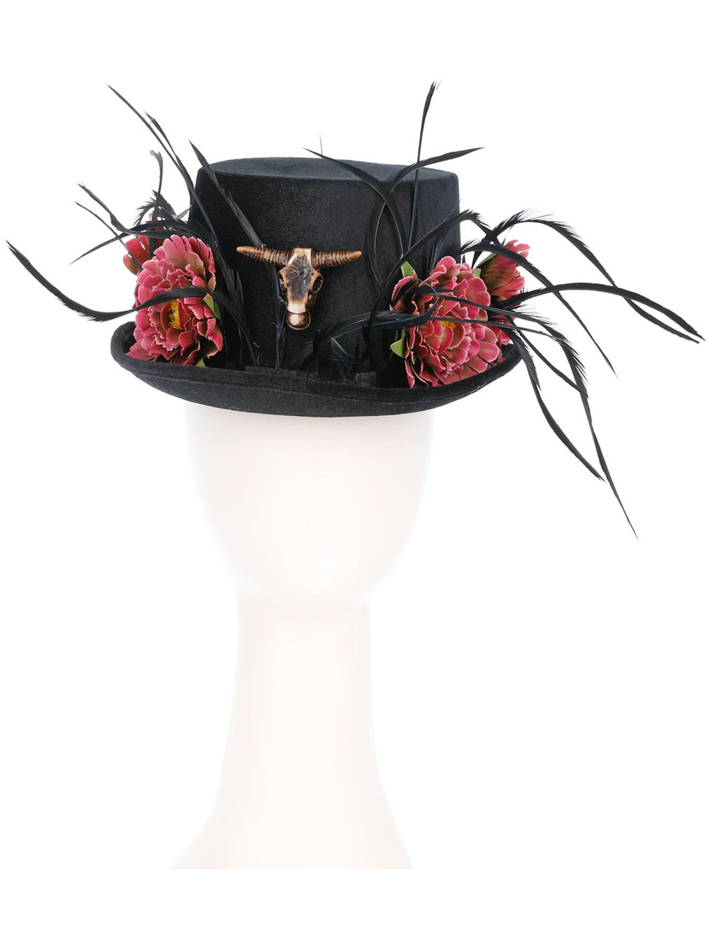 Floral Horn Top Hat 2