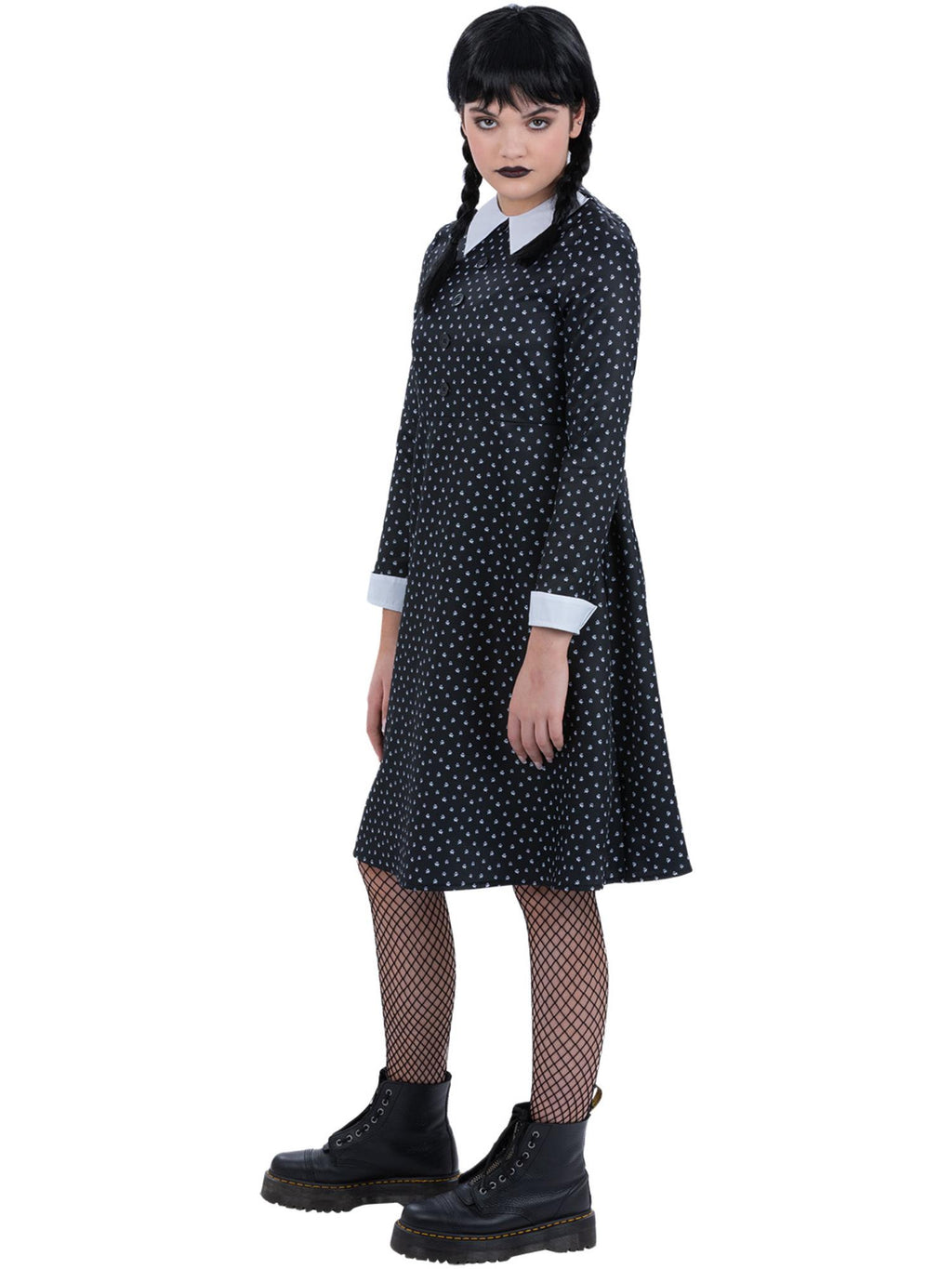 Kids Gothic School Girl Costume 3