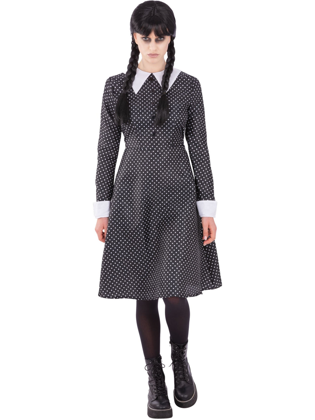 Adult Gothic School Girl Costume 1